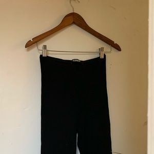 Reformation ribbed stretch pants